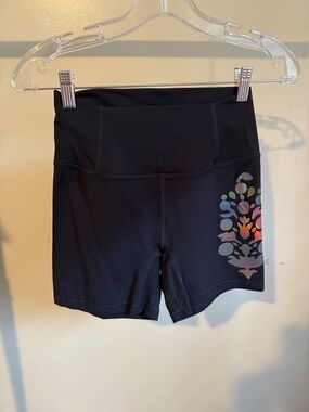 Women's Black High-Waist Active Shorts -FREE PEOPLE MOVEMENT